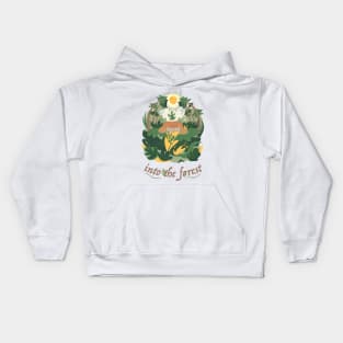 Into the forest Kids Hoodie